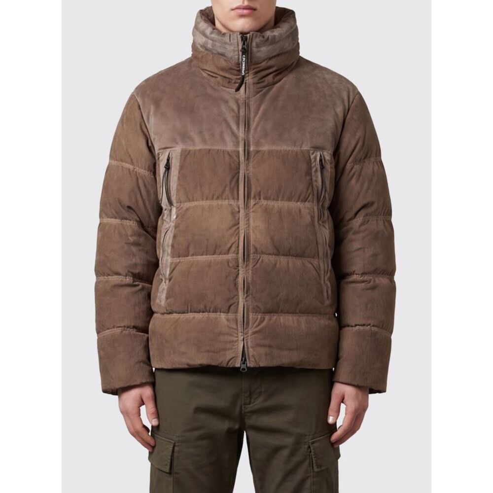C.P. Company Men Eco-Chrome R Nylon Down Jacket C.P. Company With Goggle Hood
